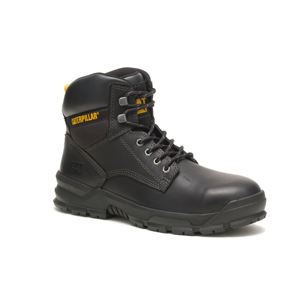 Caterpillar Men's Mobilize Alloy Toe Ankle Boots Black CAT-96370